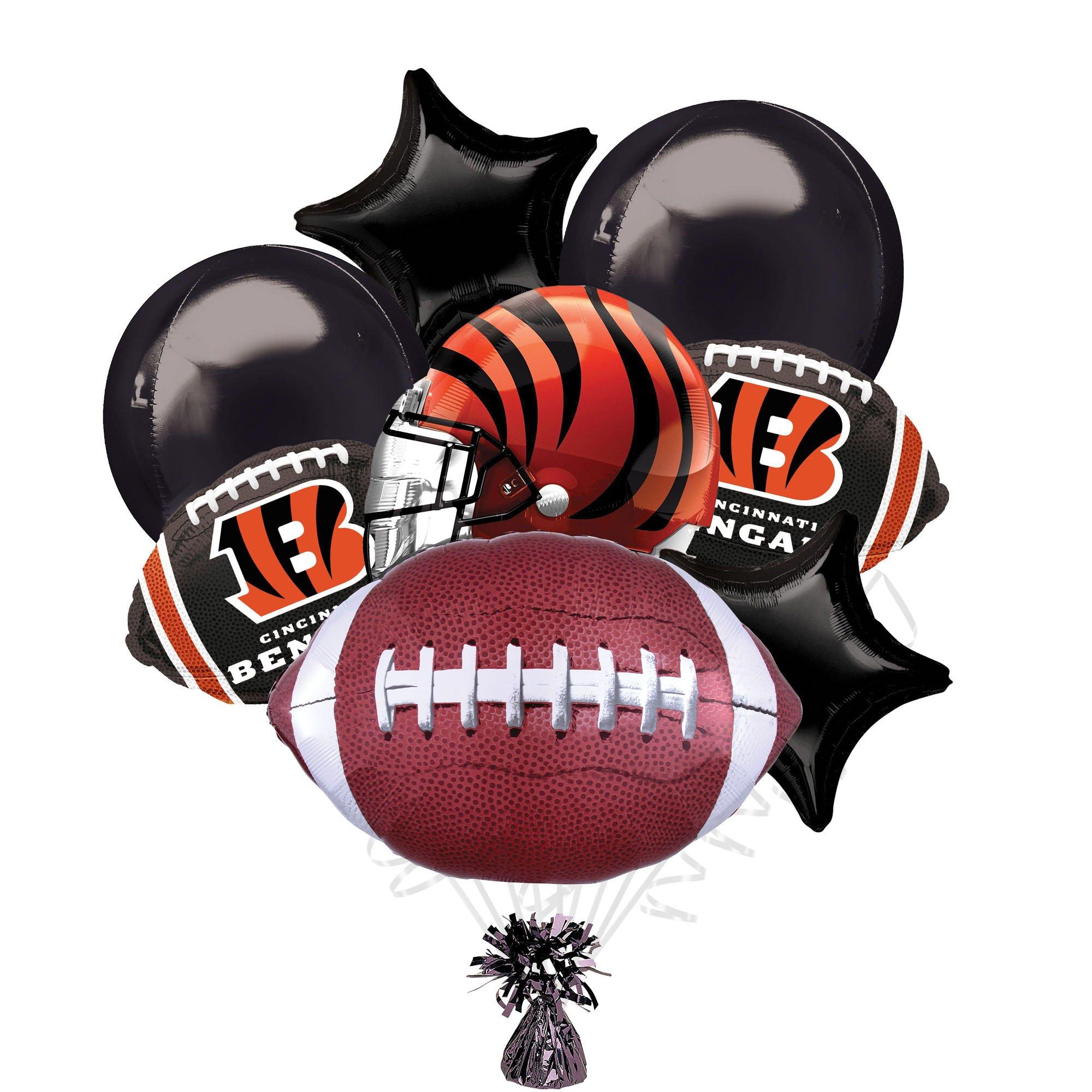 Cincinnati Bengals Foil Balloon Bouquet